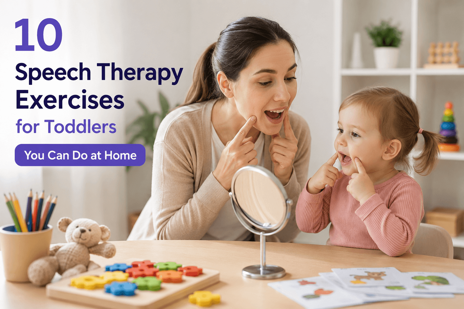 10 Speech Therapy Exercises for Toddlers You Can Do at Home
